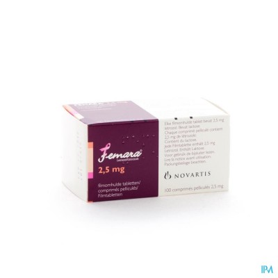 Femara Tabl 100 X 2,5mg