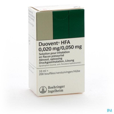 Duovent Hfa Aero Dos 10ml (200)