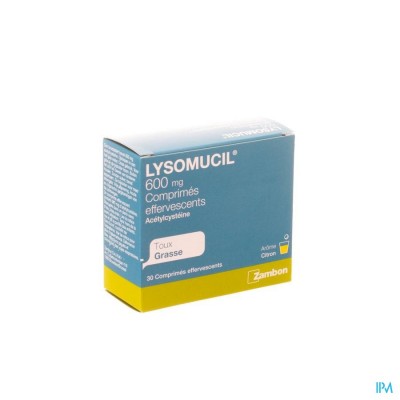 Lysomucil 600 Comp Eff 30 X 600mg