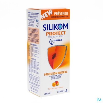 Silikom Protect Lotion Luizen Spray 200ml